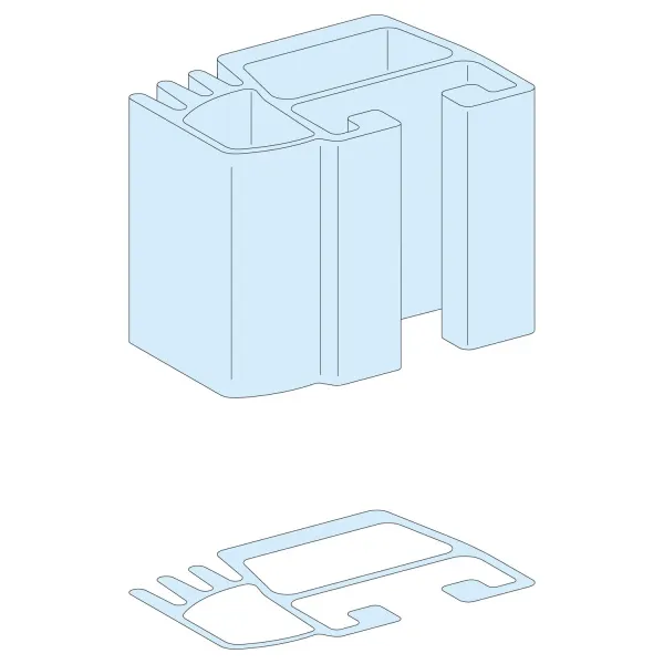 04504 | Шина вертикальная 1000 А, Schneider Electric