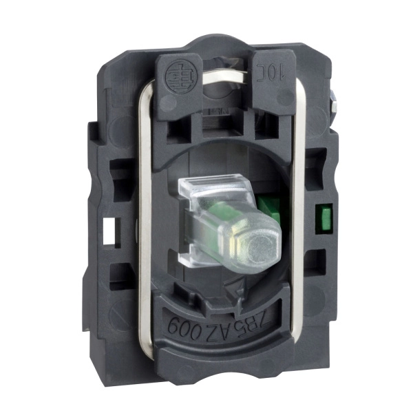 ZB5AW0M51 | Корпус кнопки с подсветкой, 230В AC, оранжевая, 1НО, Schneider Electric