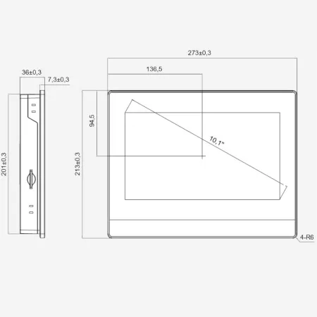 HMISGU101PE | Графическая панель оператора 10,1", 1 порт Ethernet, Systeme Electric
