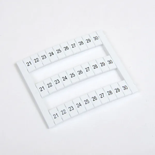 1060312 OD10-1,5 | Горизонт. марк-ка (21-30), для MRK 1,5. MRK 2,5S. OPK 1,5. OPK2,5S. 1 лист - 30 шт., Onka 