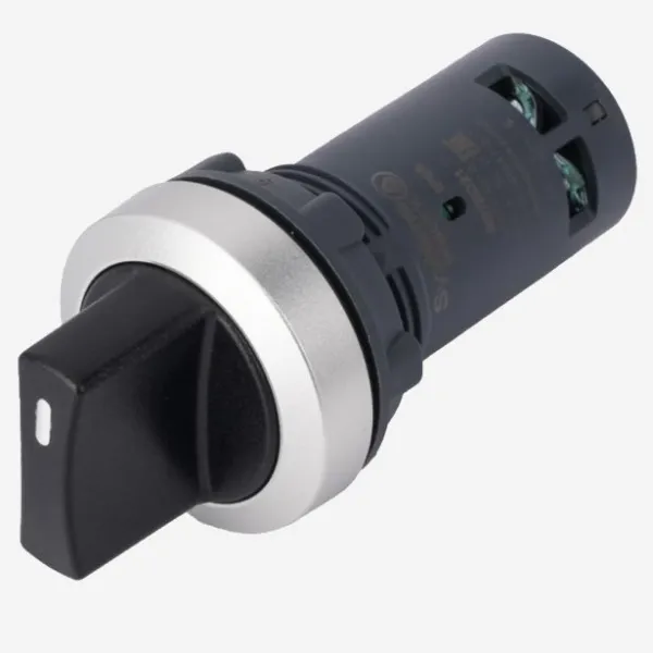 SB7ND21 | Переключатель SB7 моноблочный 22 мм 2 позиции с фиксацией, пластик, 1НО, IP65, Systeme Electric