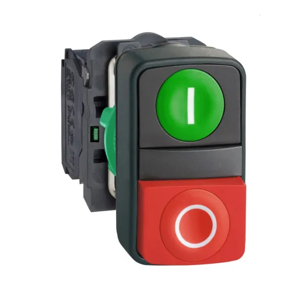 XB5AL73415 | Двойная кнопка Пуск-Стоп, 1НО+1НЗ с возвратом, Schneider Electric