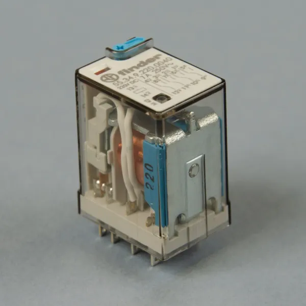 553492200040 | Универсальное реле, серия 55, 220В DC, 7 А, 4CO, Finder