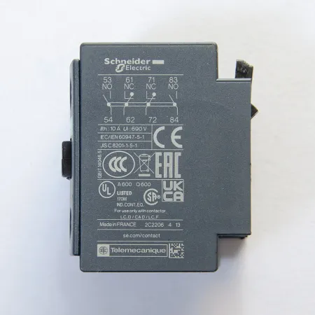 LADN22 | Блок дополнительных контактов, 2 НО + 2 НЗ, фронтальный монтаж, Schneider Electric