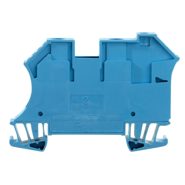 WDU 10/ZR BL | Проходная клемма WDU 10/ZR BL, Weidmuller 