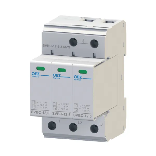 OEZ:40619 | УЗИП, серия SVBC, L1, L2, L3, PE(N), класс 1+2, OEZ