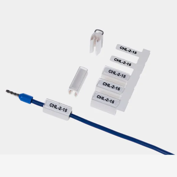 755215  | Держатель маркера CHL-2-15, L=15мм, Ø=2,5-4 мм²  (уп. 1000 шт.),, Elegir 