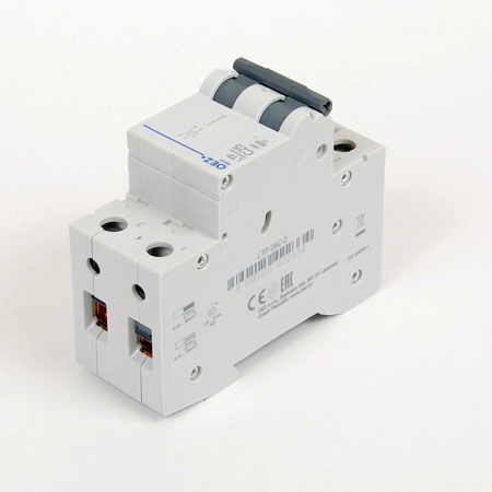 OEZ:42233 | Автоматический выключатель Minia LTP 2п 25А, кривая C, 6кА, OEZ