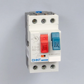 ch495079 | Автоматический выключатель защиты двигателя NS2-25 2.5-4А, Chint