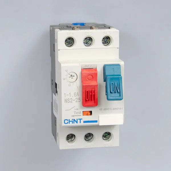 Автоматический выключатель защиты двигателя NS2-25 1-1.6А, Chint, ch495077
