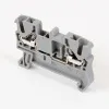 3034028 | Клемма DT 2,5, соединение push-in, 2 вывода, серая, Phoenix Contact