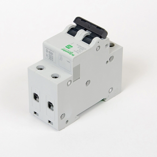 EZ9F34216 | Easy9, 2p, 16А, кривая C, 4,5кА — Автоматический выключатель, Schneider Electric