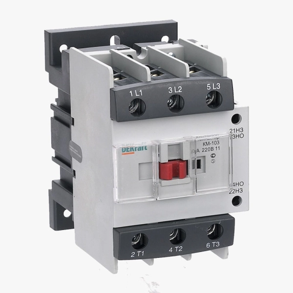 22149DEK | Контактор 95А 380В АС3 1НО+1НЗ КМ-103 DEKraft, Dekraft