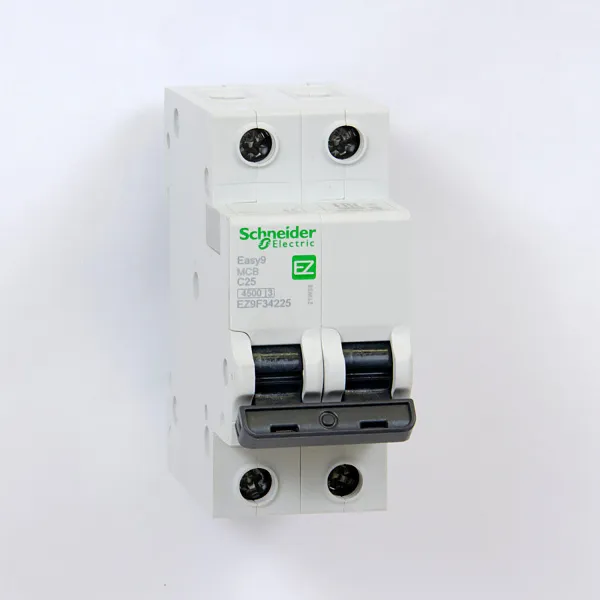  | Easy9, 2p, 25А, кривая C, 4,5кА — Автоматический выключатель, Schneider Electric