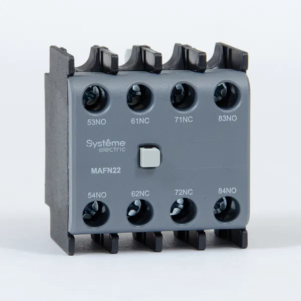 MAFN22 | ДОП. КОНТ. БЛОК MC1G/E 2НО+2НЗ ФРОНТАЛЬНЫЙ МОНТАЖ (LAEN22), Systeme Electric