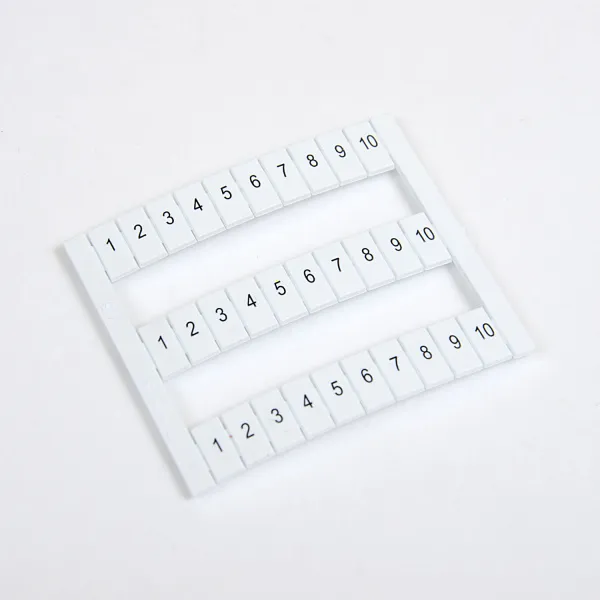 1060310 OD10-1,5 | Горизонт. марк-ка (1-10), для MRK 1,5. MRK 2,5S. OPK 1,5. OPK2,5S. 1 лист - 30 шт., Onka 