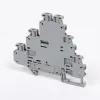 3214259 UT 2,5-3L | Проходная клемма 3-х ярусная UT 0,14…4мм², 24 А винтовой зажим, Phoenix Contact 