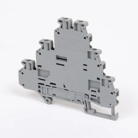 3214259 UT 2,5-3L | Проходная клемма 3-х ярусная UT 0,14…4мм², 24 А винтовой зажим, Phoenix Contact 