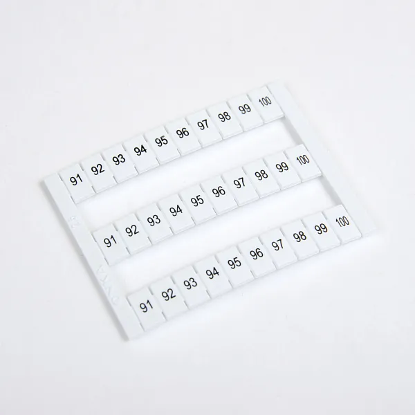 1060386 OD10-2,5 | Горизонт. марк-ка (91-100), для MRK 2,5. MRK 4S. OPK 2,5. OPK 4S. 1 лист - 30 шт., Onka 