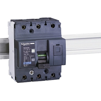 18671 | Автоматический выключатель, серия NG125 N, 3p, 125А, кривая D, 25кА, Schneider Electric