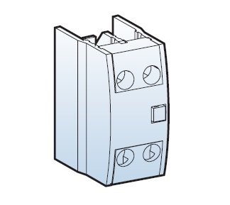 83361634068 | Блок дополнительных контактов UA-2, фронтальный монтаж, 2 НЗ, LSis