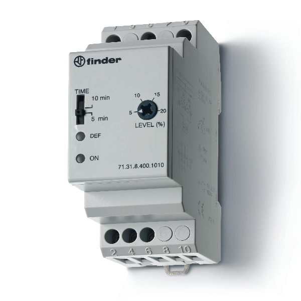 713184001010 | Трехфазное реле напряжения 70.31 задержка 5 или 10 мин, Finder