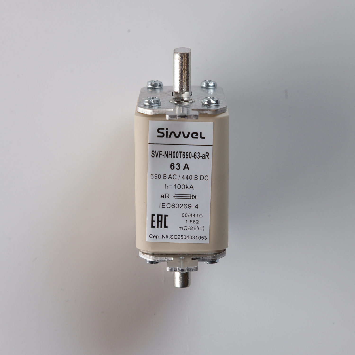 Sinvel Предохранители ножевые в держатели Предохранители ножевые NH,700 B DC, gR