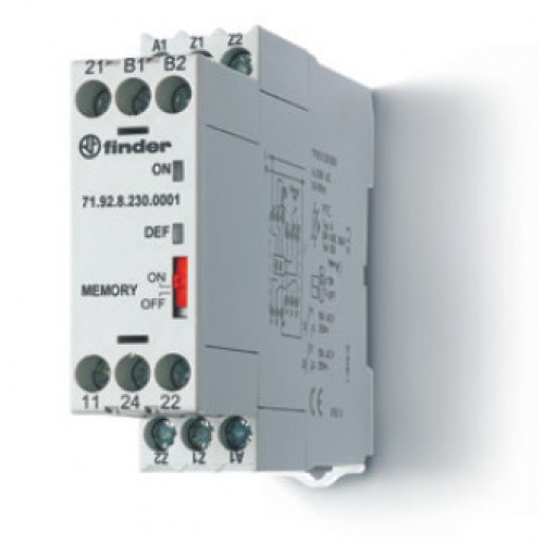 719282300001 | Термисторное реле (PTC) с памятью отказов, 230В АС, 2CO 10A, Finder