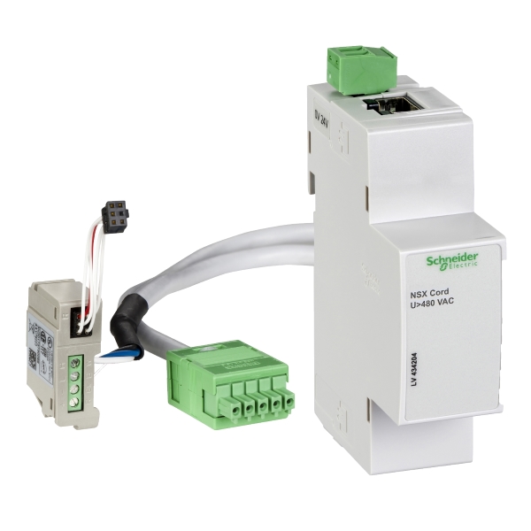 LV434204 | Кабель NSX CORD L= 0,35 м U > 480 В AC с дополнительной изоляцией, Schneider Electric