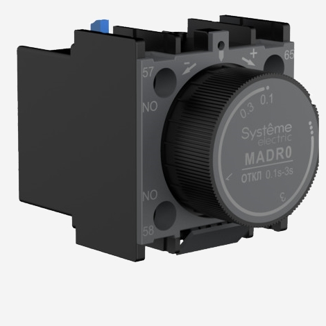  | ДОП. КОНТ. MC1D ВЫД. ВРЕМ. ОТКЛ 10…180С, Systeme Electric