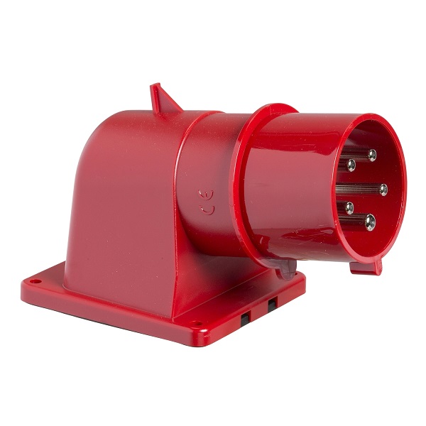 81821 | Вилка скрытой установки, винтовое соеденение, 32А, 3P+N+E, IP44, 380В, Schneider Electric