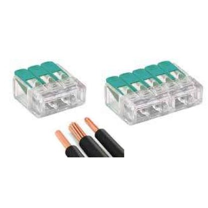 onPL8843 | BK 4-4; Монтажная клемма с рычагами на 4 проводника 0,2 - 4,0 мм2., Onka