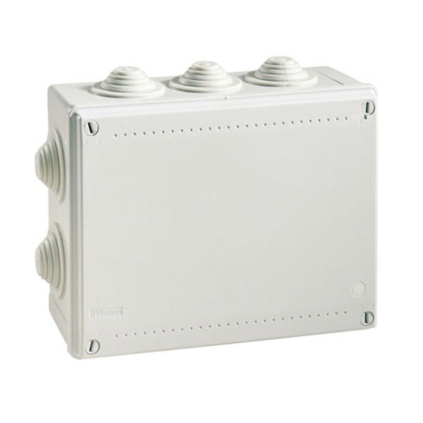 dkc53900 | Коробка ответвит. с 6 кабельными вводами д.25мм, IP55, 120х80х50мм, DKC