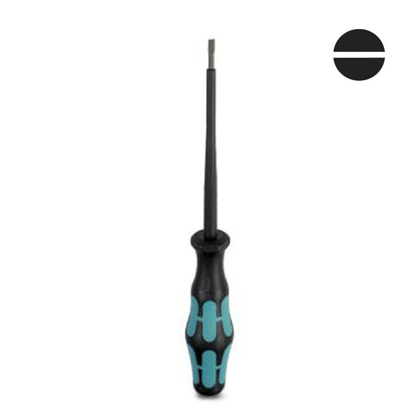 PC1212508 | Отвертка, шлиц, изоляция по стандарту VDE SZS 0,8X4,0 VDE, (уп-10шт.), Phoenix Contact
