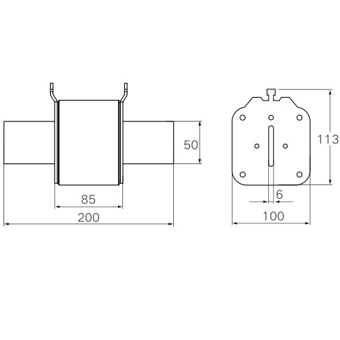 FNH4a-1400 | Предохранитель ножевой тип 41, 1400 A, габ 4a, gG, 500 B AC/440 B DC (ножи сплошные, без отверстий), Sinvel 