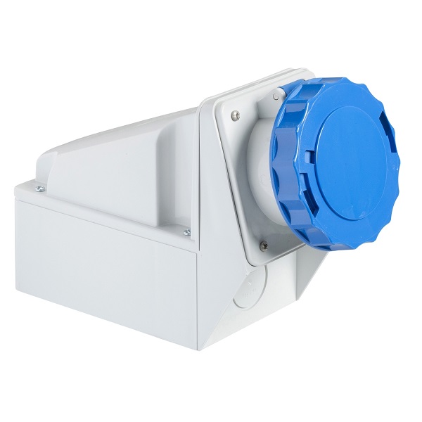 81178 | Розетка настенная, винтовое соединение, 63А 2P+E IP67 220В, Schneider Electric