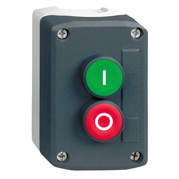 XALD215 | Кнопочный пост, 2 кнопки "Start-Stop" с возвратом, маркировка на кнопке, 1 НО + 1 НЗ, Schneider Electric