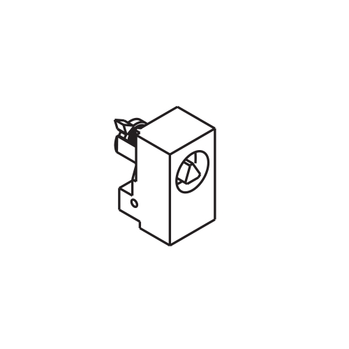 NSYINT91 | Личинка замка треугольник 9 мм, Schneider Electric