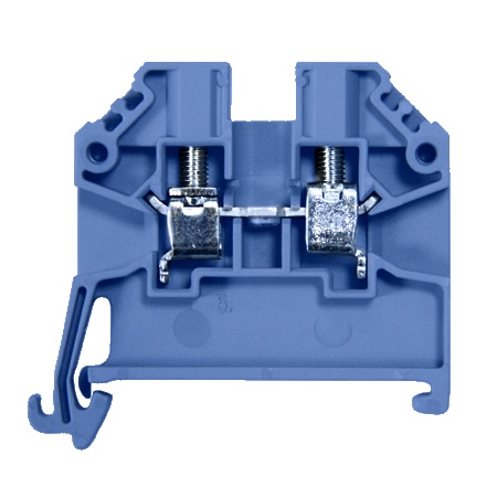 1370180000 SAKDU 4 BL | Винтовая клемма 4 мм. кв., синяя, SAKDU 4 BL, Weidmuller 