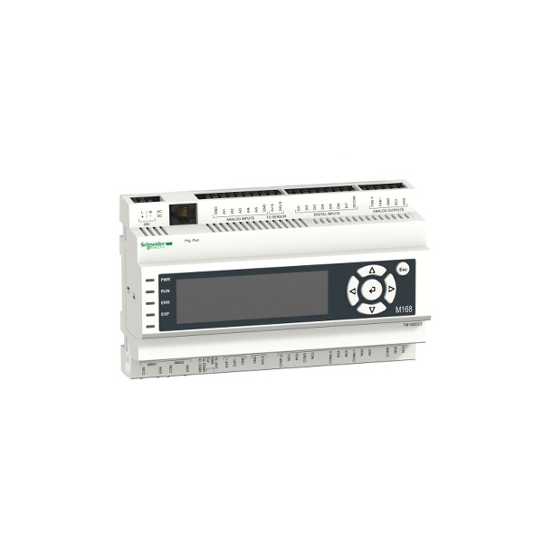 TM168D23S | ПЛК Modicon M168 с дисп 23 вх/вых, Modbus, Schneider Electric