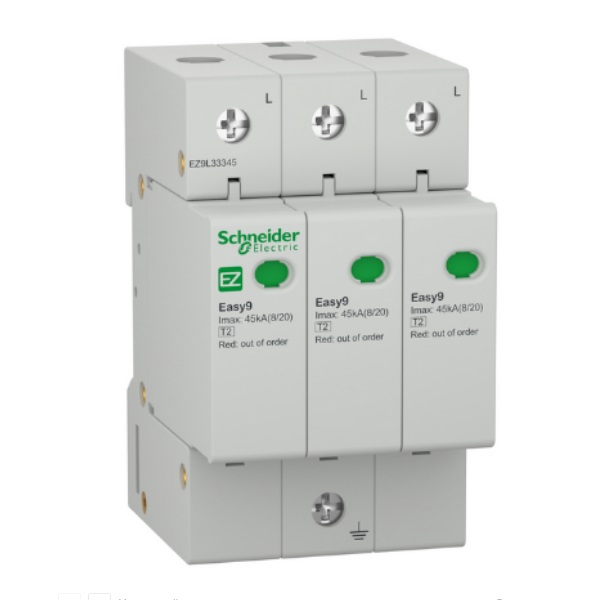 EZ9L33345 | ОПН Easy9 3П 45кА, Schneider Electric