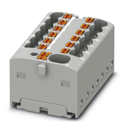 PC1046961 | Распределительный блок PTFIX 4/12X1,5, 13 клемм, серый, Push-in, Phoenix Contact