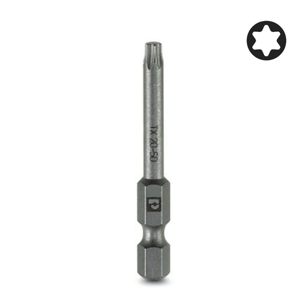PC1212578 | Отверточный бит, Torx® SF-BIT-TX 20-50, (уп-5шт.), Phoenix Contact