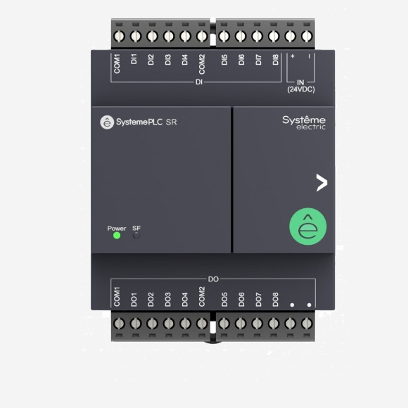 SM172EAM0800 | Аналоговый модуль ввода/вывода; 24 VDC; 8 IO: 4 AI, 4 AO, Systeme Electric