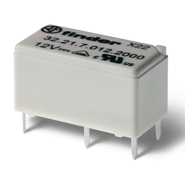 322170124000 | Субминиатюрное реле,серия 32, 12В DC, 6А, 1CO, Finder