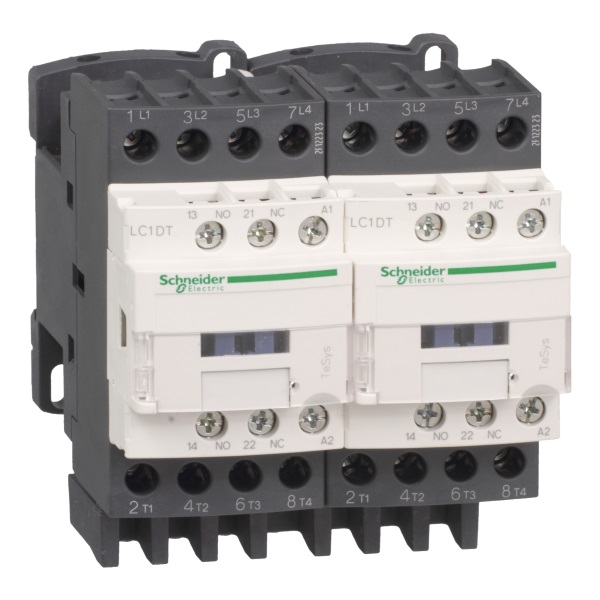 LC2DT32P7 | Контактор реверсивный, серия Tesys D, 4P (4 НО), 32 А, AC1, 1 НО +1 НЗ, 230В AC, Под винт, Schneider Electric