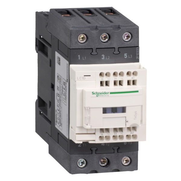 LC1D65A3B7 | Контактор, серия Tesys D, 3P, 65 А, AC3, 1 НО +1 НЗ, 24В AC, Everlink, Schneider Electric