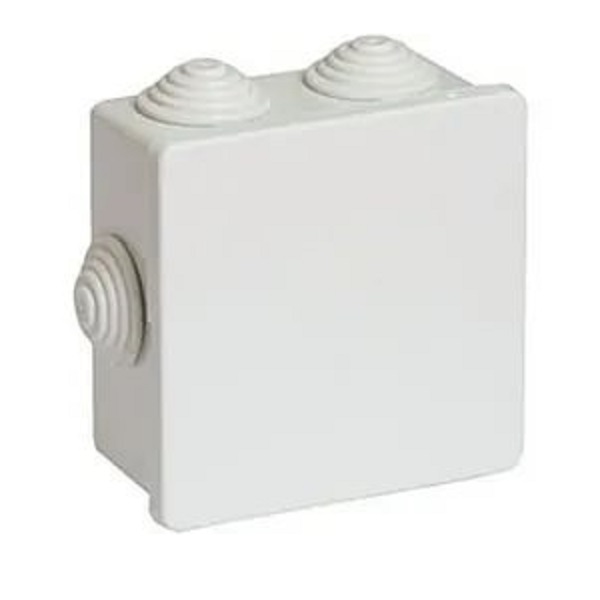 dkc53700R | Коробка ответвит. с 6 кабельными вводами д.20мм, IP44, 80х80х40мм (розница), DKC