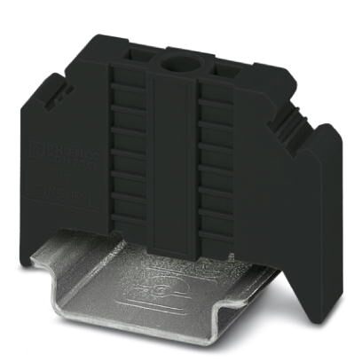 0804271 | E/NS 35 N BK | Концевой стопор — ограничитель на DIN-рейку 35мм, пластиковый с возможностью маркировки, Phoenix Contact