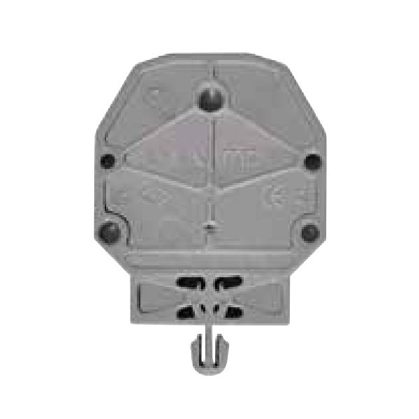 1060043 | MPKDS | MPKDS; Упор для миниклемм MPKS под монт.плату, (серый),1452, Onka